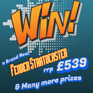 Intasound Win a Fender Stratocaster & more! Enter our 50th Birthday Raffle