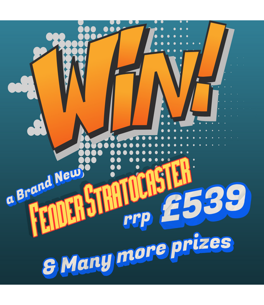 Intasound Win a Fender Stratocaster & more! Enter our 50th Birthday Raffle