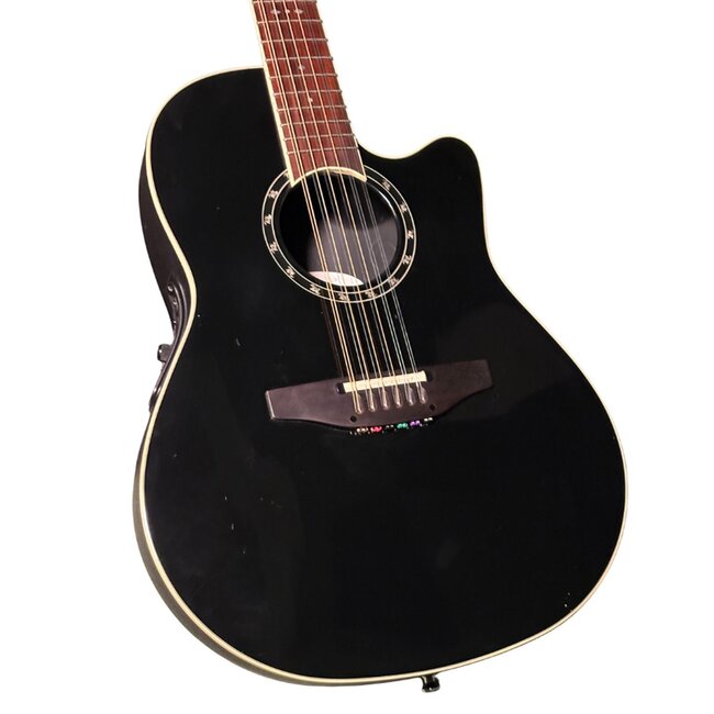 Ovation Standard Balladeer 12-String 2751AX 2013, Gloss Black (Second Hand)