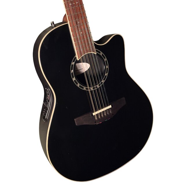 Ovation Standard Balladeer 12-String 2751AX 2013, Gloss Black (Second Hand)