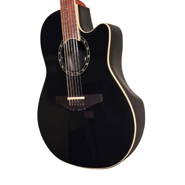 Ovation Standard Balladeer 12-String 2751AX 2013, Gloss Black (Second Hand)