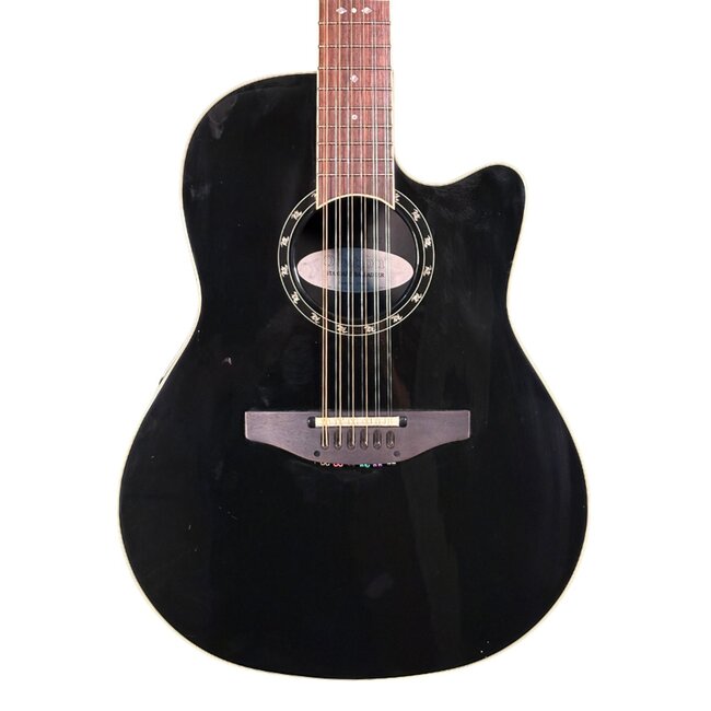 Ovation Standard Balladeer 12-String 2751AX 2013, Gloss Black (Second Hand)