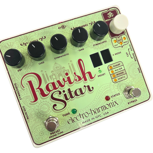 Electro-Harmonix Ravish Sitar Pedal (Second Hand)
