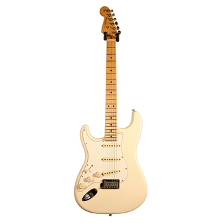 Fender Fender American Standard Strat L/H Olympic White 2016 (inc Hard Case) - Second Hand