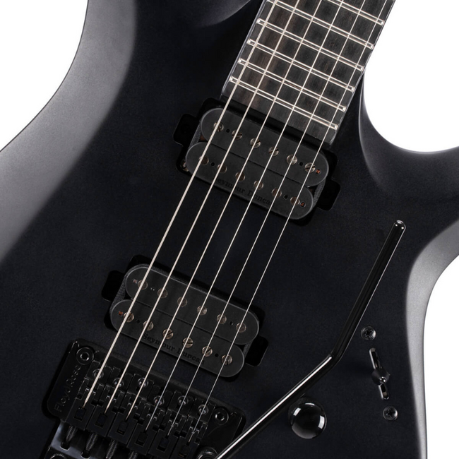 Cort X500 Menace, Black Satin