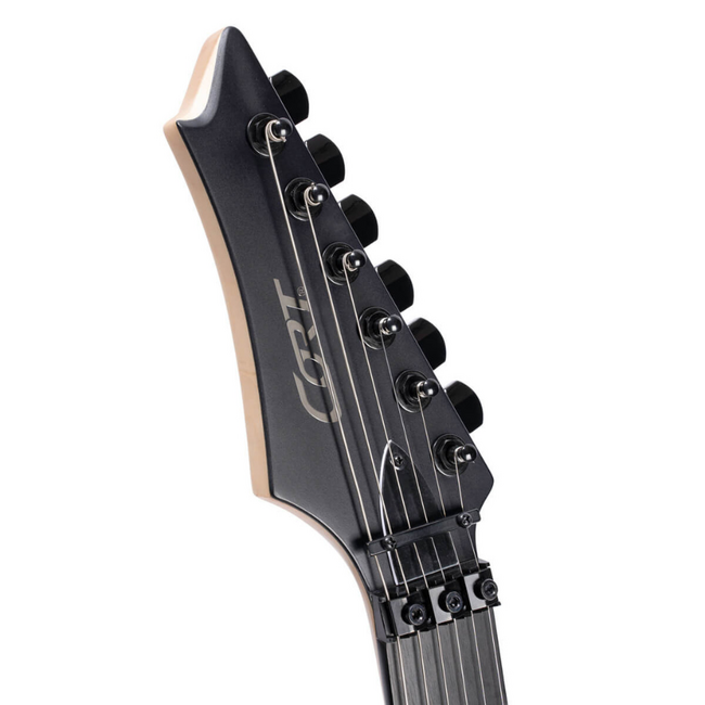 Cort X500 Menace, Black Satin