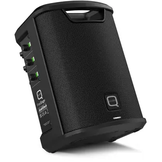 q audio Free Stage 6-6" Battery Speaker - 3 Channel Mixer, Bluetooth and USB Playback