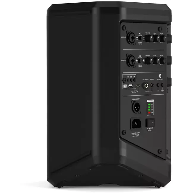 Free Stage 6-6" Battery Speaker - 3 Channel Mixer, Bluetooth and USB Playback