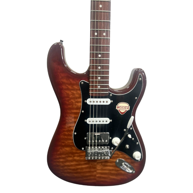 sh Mooer MSC20 Pro Guitar Amber Brown