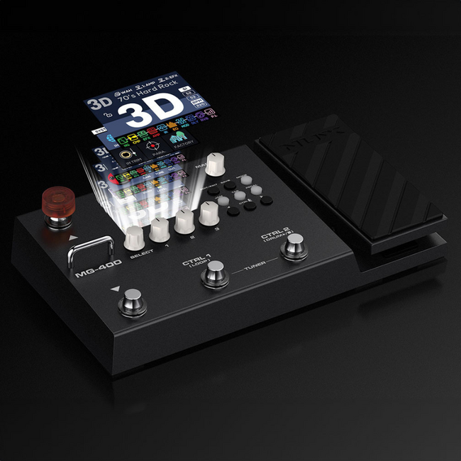 Nux MG-400 : MG-400 Multi-Effect Pedal
