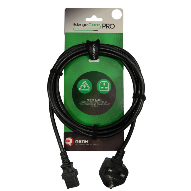 StageCore IEC Female to UK Plug, 5M