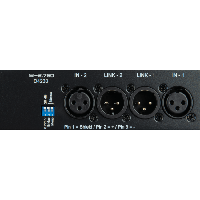 DAP SI-2.750 2-channel install amplifier (2x 750 W)