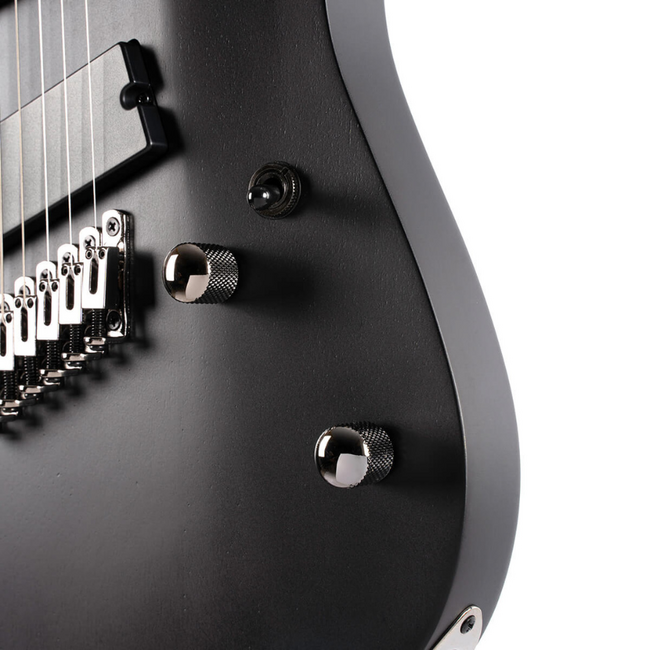 Cort KX307 7-String, Open Pore Black