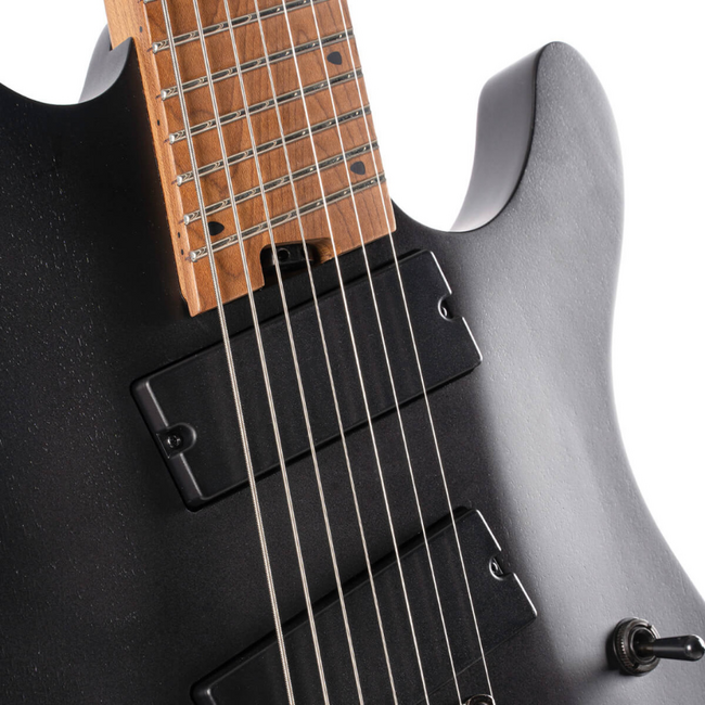 Cort KX307 7-String, Open Pore Black