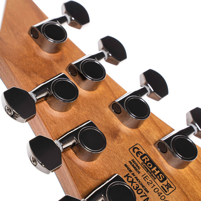 Cort KX307 7-String, Open Pore Black
