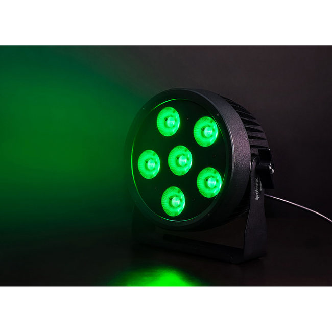 Citronic SilentPAR-180: 6 x 30W RGBWA+UV Silent PAR Can