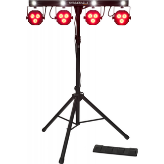 HIRE Hire of: Algam Ashdown Stagebar 4xPAR stage lights (inc stand)