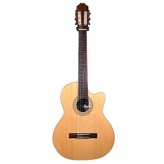 Juan Salvador Juan Salvador 1T Hybrid Thinline Classical Guitar - Natural (Second Hand)