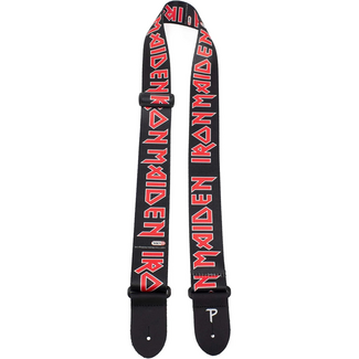 Iron Maiden Poly Guitar Strap, Black