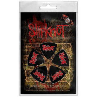Rock Off Slipknot Tri-Tip Logo Plectrum Pack
