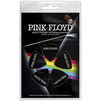 Rock Off Pink Floyd Tri-Tip Logo Plectrum Pack