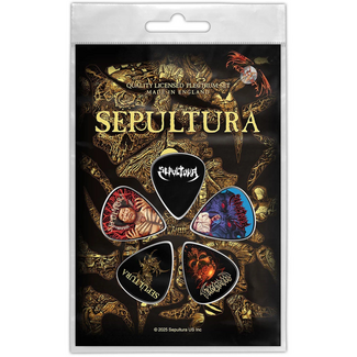 Rock Off Sepultura Discography Plectrum Pack