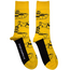 The Beatles Sub Outline Repeat Unisex Ankle Socks, Yellow (UK Size 7 - 11)