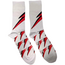 David Bowie "Flash" Unisex Ankle Socks, White (UK Size 7 - 11)