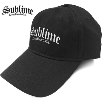 Rock Off Sublime "CA Logo" Unisex Baseball Cap, Black