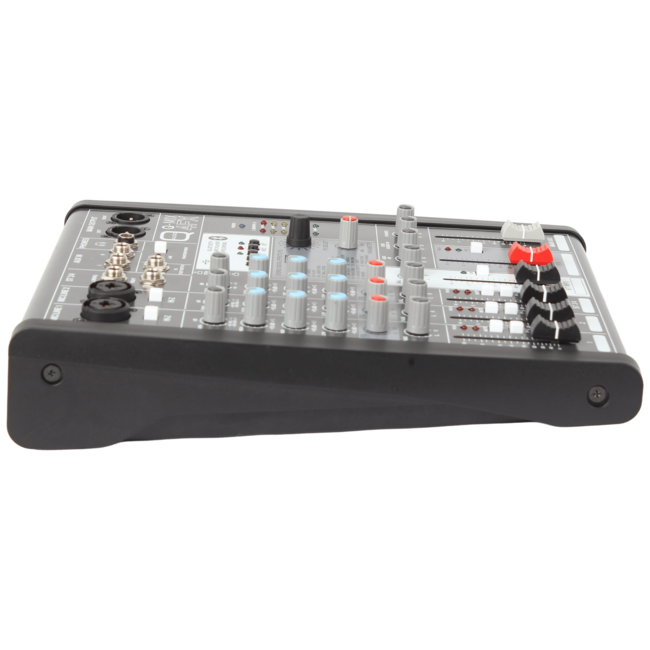 Q-MIX 4FX 4 Channel Mixer with FX and USB