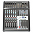 Q-MIX 8FX 8 Channel Mixer with FX and USB (19" rack mount kit included)