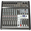 Q-MIX 10FX 10 Channel Mixer with FX and USB (19" rack mount kit included)