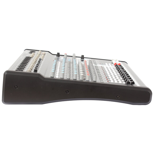 Q-MIX 12FX 12 Channel Mixer with FX and USB (19" rack mount kit included)
