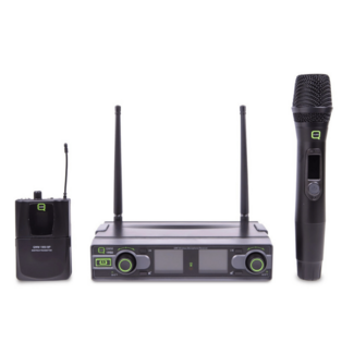 Q Audio Q Audio QWM1950 HH+BP Dual Channel Wireless Microphone System