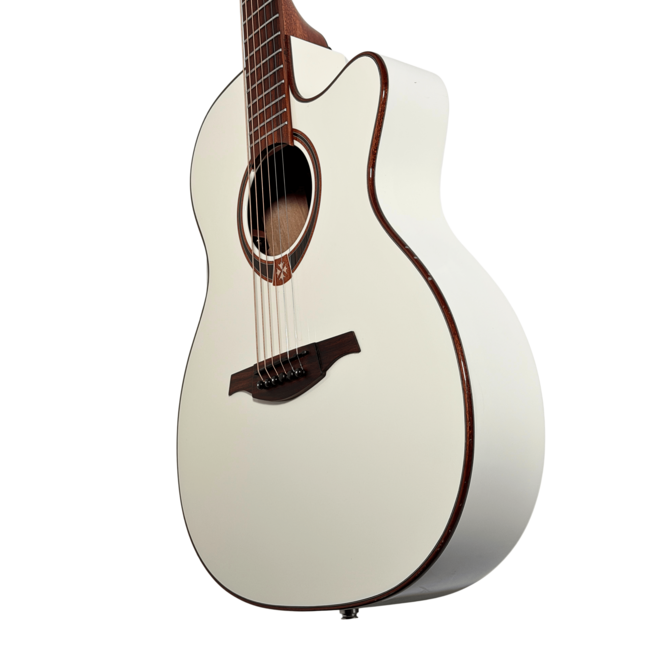 Lag Tramontane T118ASCE Slim Auditorium 2020s - Ivory (Second Hand)