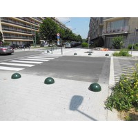 thumb-Borne demi sohére en fonte (RAL 6009 - vert)-3