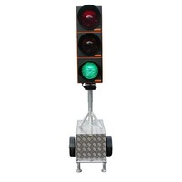 thumb-Feu tricolore portable pour chantier MPB 1400-7
