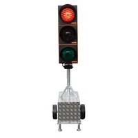 thumb-Feu tricolore portable pour chantier MPB 1400-8