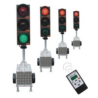 thumb-Feu tricolore portable pour chantier MPB 1400-10