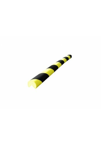 Mousse de protection d'angle arrondi - Ø 100mm - ouverture de 50x50mm x 1000 mm 
