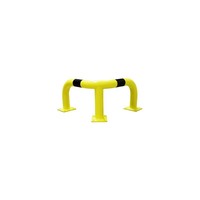 thumb-Arceau de protection d'angle - 600 x 600 x 1200 - Jaune/noir-4