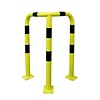 Arceau de protection d'angle - 600 x 600 x 1200 - Jaune/noir