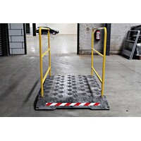 thumb-Passerelle Economy  avec jaune balustrade-3