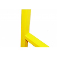 thumb-Leuning voor loopbrug "Economy" + RAL 1003 - Geel-4