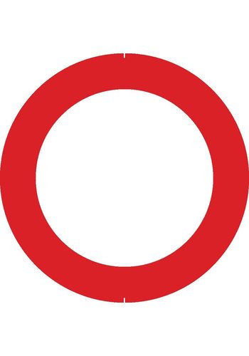 Panneau C3: Circulation interdite à tout véhicule  - dia 700 