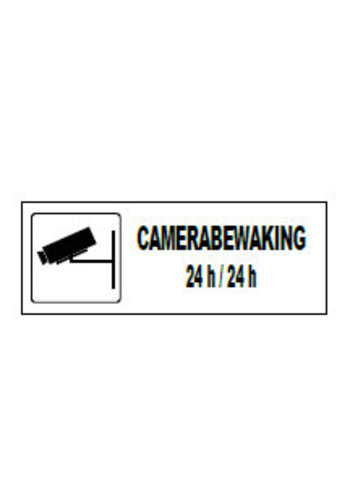 Pictogram 'Camerabewaking' 330 x 120 mm 