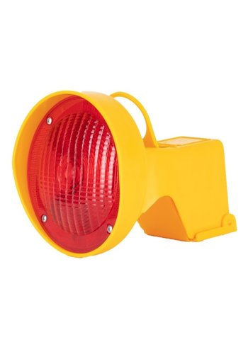 Lampe de chantier pour cônes de signalisation - Rouge 