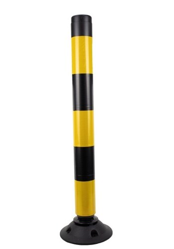 Balise auto relevable Flexpin- Noir/Jaune - 100 cm 