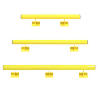 thumb-butoir de protection cylindrique - Ø 76 - 2000 x 200 x 160 mm - thermolaqué - jaune-2