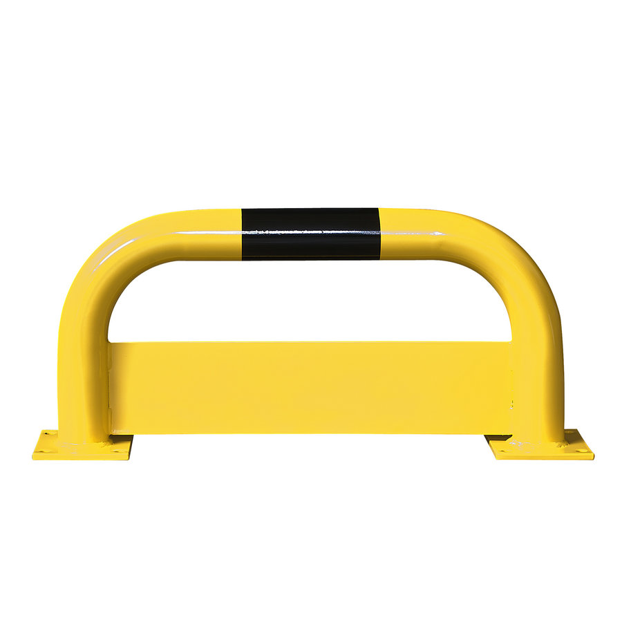 arceau de protection anti-encastrement - 350 x 750 - thermolaqué - jaune/noir-1